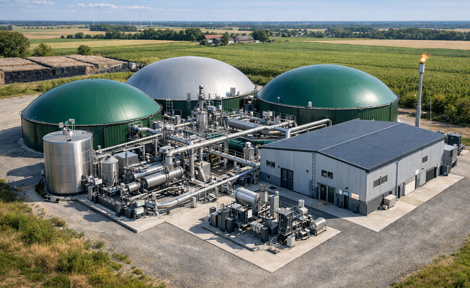 Centrale de méthanisation